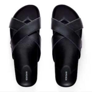 Birdies The Robin Black Women's Cross Strap Sandals Size 11